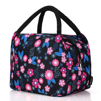 Sac Isotherme Repas Pink Flowers