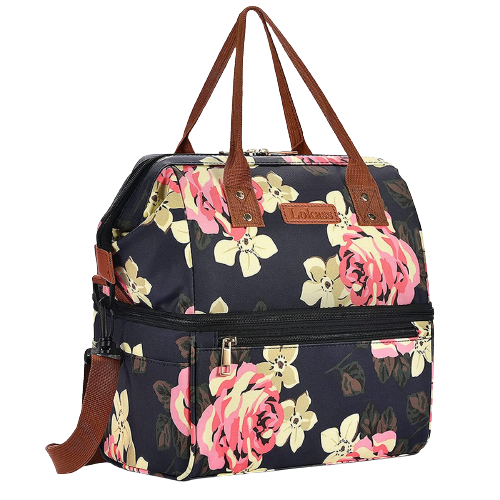 Lunch Bag Isotherme Fleurs