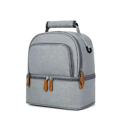 Lunch Bag Isotherme Gris Classique