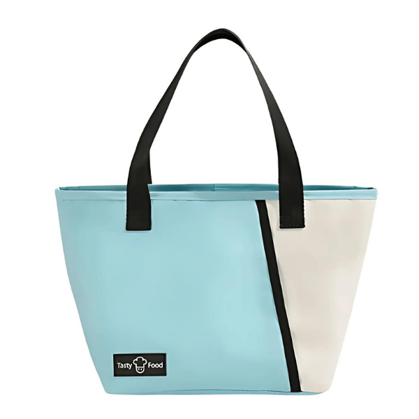 Lunch Bag Isotherme Bleu à Main