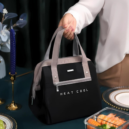 Lunch Bag Isotherme Noir Chic
