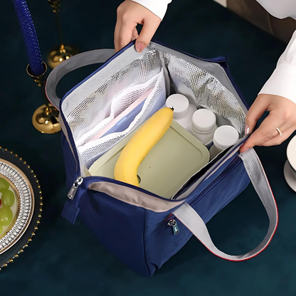 Lunch Bag Isotherme Bleu Chic