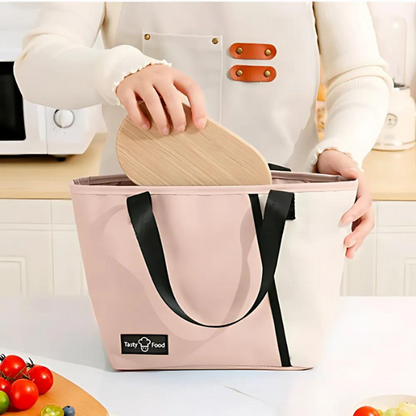 Lunch Bag Isotherme Rose à Main