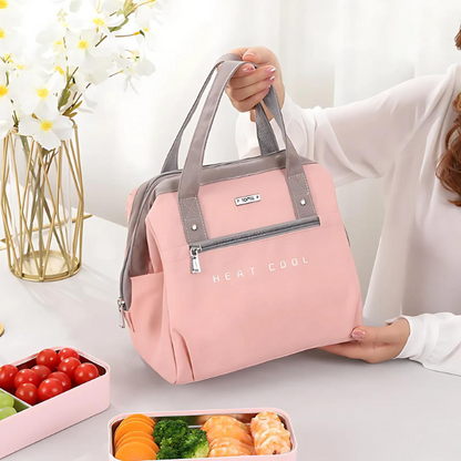 Lunch Bag Isotherme Rose Chic