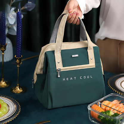 Lunch Bag Isotherme Vert Chic