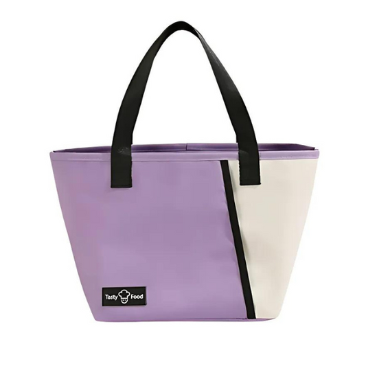 Lunch Bag Isotherme Violet à Main