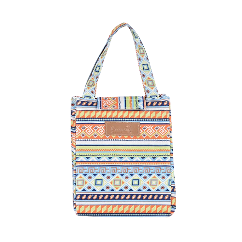 Lunch Bag Mosaïque Multicolore