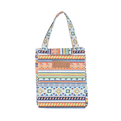 Lunch Bag Mosaïque Multicolore