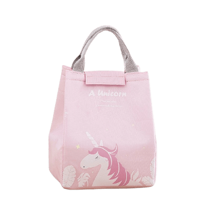 Lunch Bag Rose Licorne
