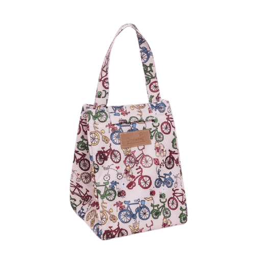 Lunch Bag Vélos Multicolores