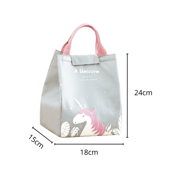 Lunch Bag Vert Licorne