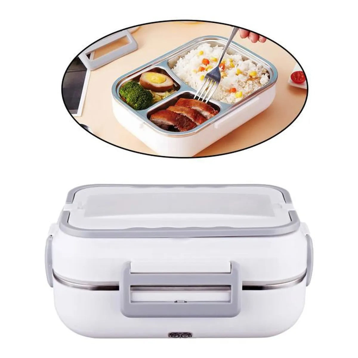 Lunch Box Électrique Grey (Voiture/Maison)