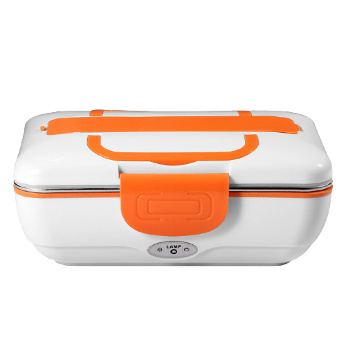 Lunch Box Chauffante Orange (Voiture/Maison)