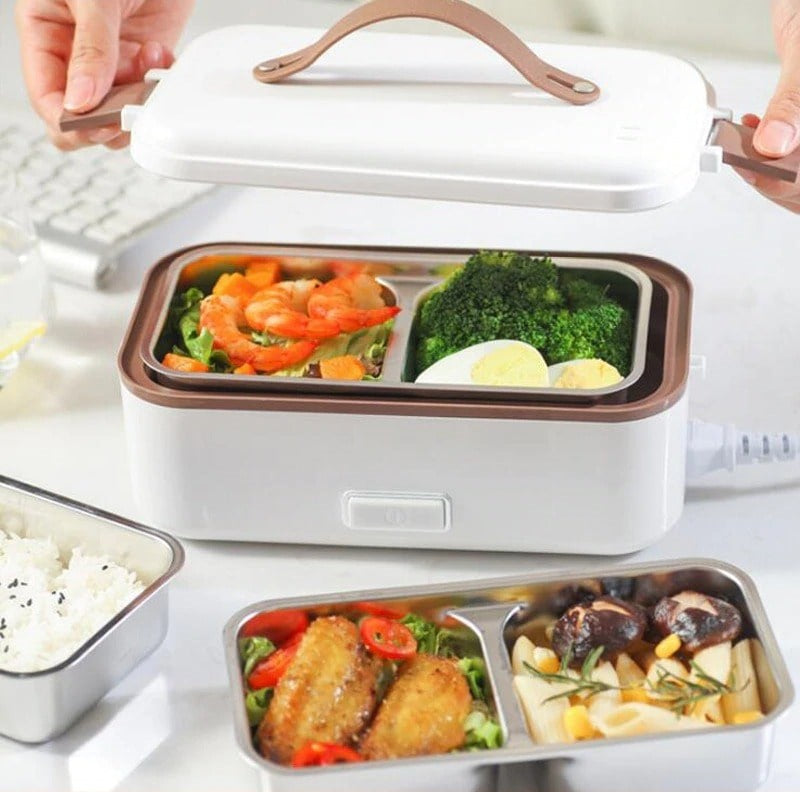 Lunch Box Chauffante Blanche