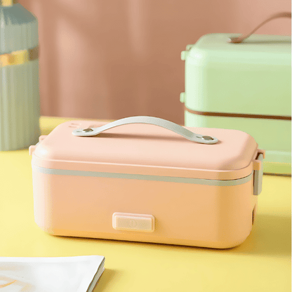 Lunch Box Chauffante Rose Vintage