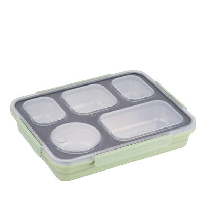 lunch box cinq cases vertes