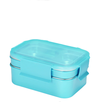 lunch box classique bleu