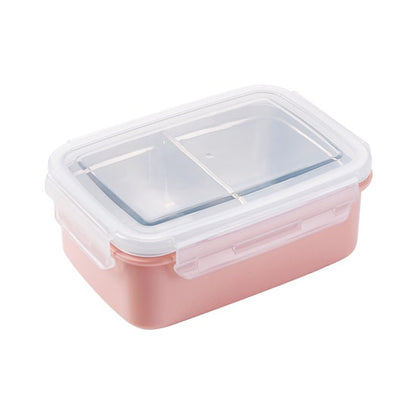 Lunch Box Étanche Inox Rose