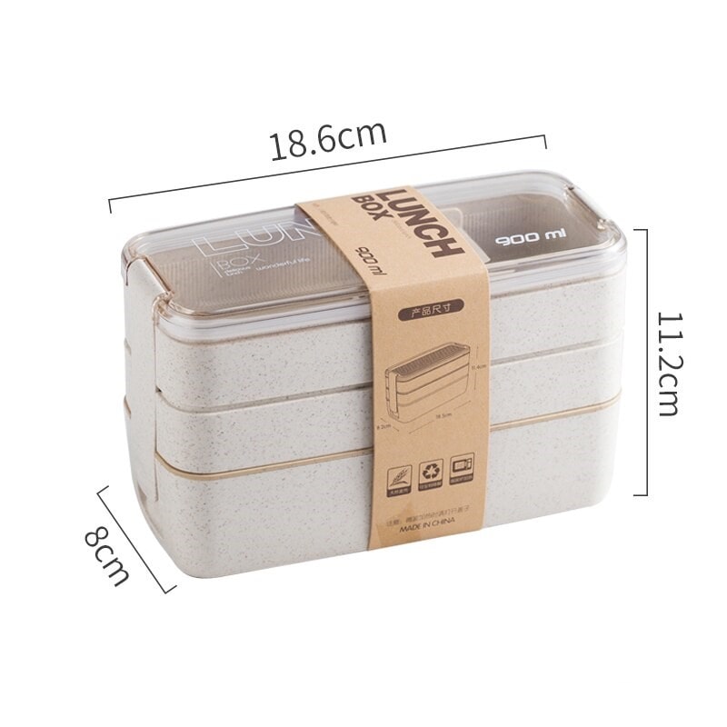 Lunch box compartimentée 900ml