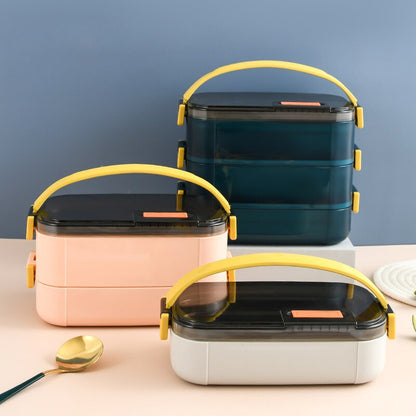 Lunch Box Inox Rose Étages