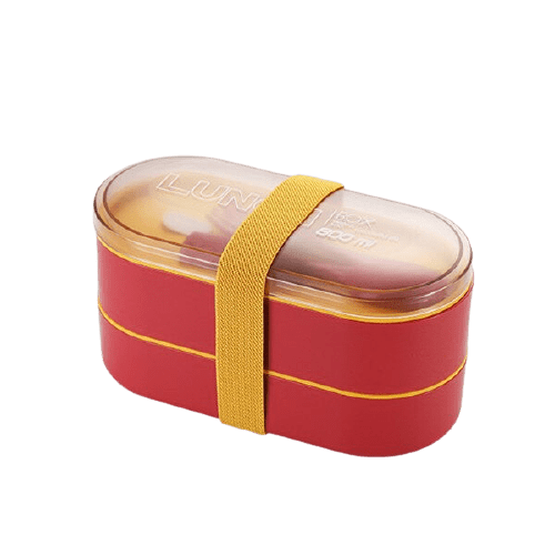 Lunch Box Ovale Rouge