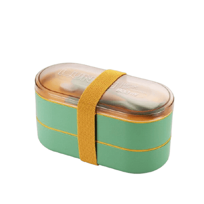 Lunch Box Ovale Verte