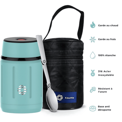 Lunch Box Isotherme Bleue