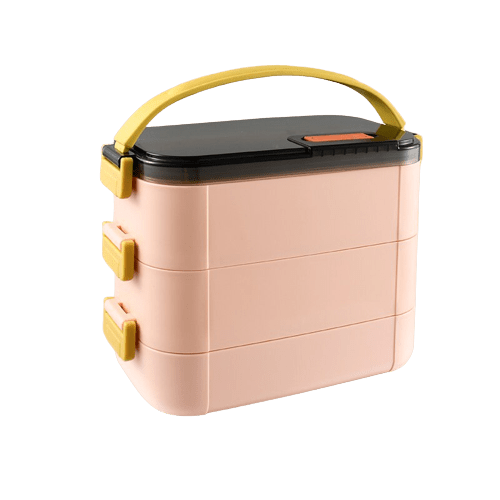 Lunch Box Inox Rose Étages