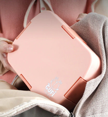 Lunch Box Rose Cute Lapin