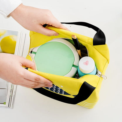 Sac Isotherme Repas Jaune Poisson