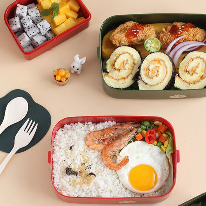 Lunch Box Verte Enfants Lapin