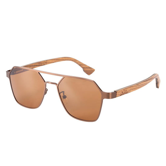 Lunettes en Bois - Tiral Brun