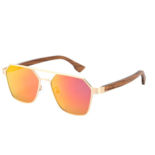 Lunettes en Bois - Tiral Orange