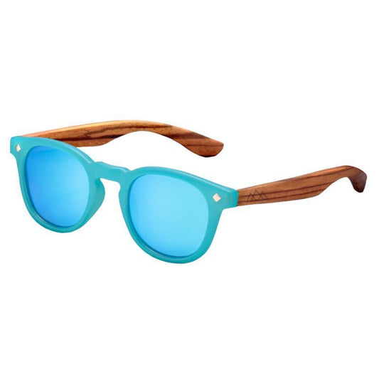 Lunettes en bois Enfant - Summer Blue