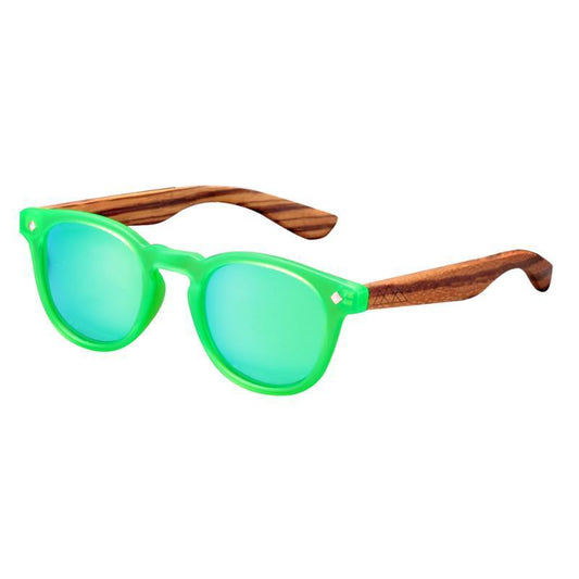 Lunettes en bois Enfant - Summer Green