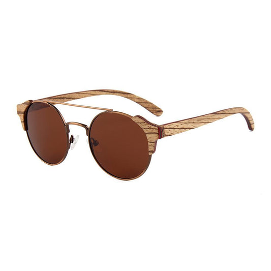 Lunettes en Bois - Positive Brun