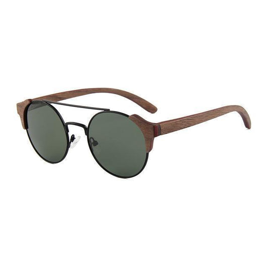 Lunettes en Bois - Positive Gris sombre