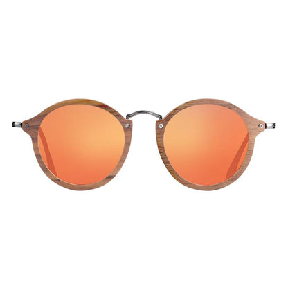 Monture Lunette Bois - Retro Orange