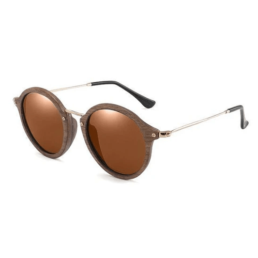 Monture Lunette Bois - Retro Brun