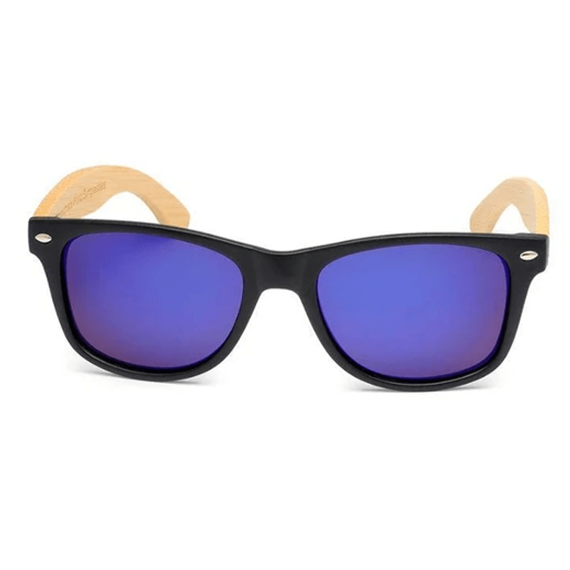Lunettes en Bois - Wayfarer Noir