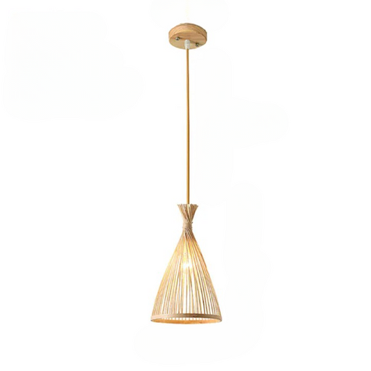 Lustre Bambou de Style Chinois Fait à la Main