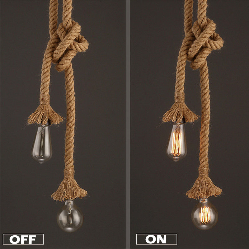 Suspension Corde retro