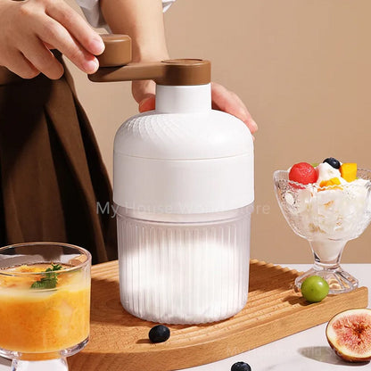 Machine à Granita manuelle et pratique