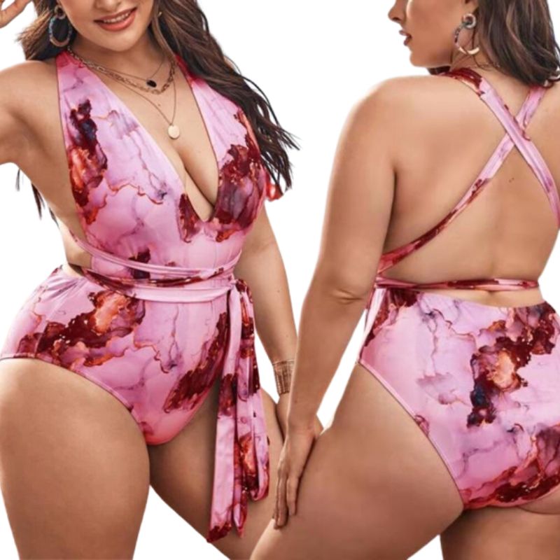 Maillot de bain 1 pièce grande taille