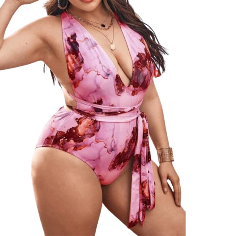 Maillot de bain 1 pièce grande taille