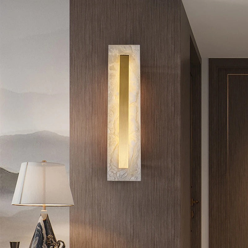 applique murale chambre sans fil rectangle