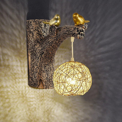 applique murale chambre bohème en bronze