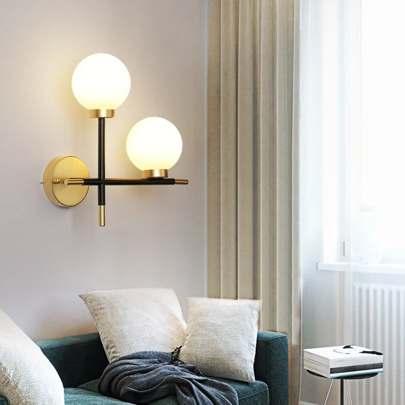 applique murale salon led design