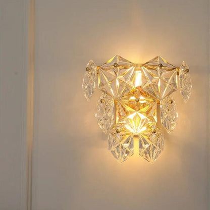 applique murale en verre pour salle de bain