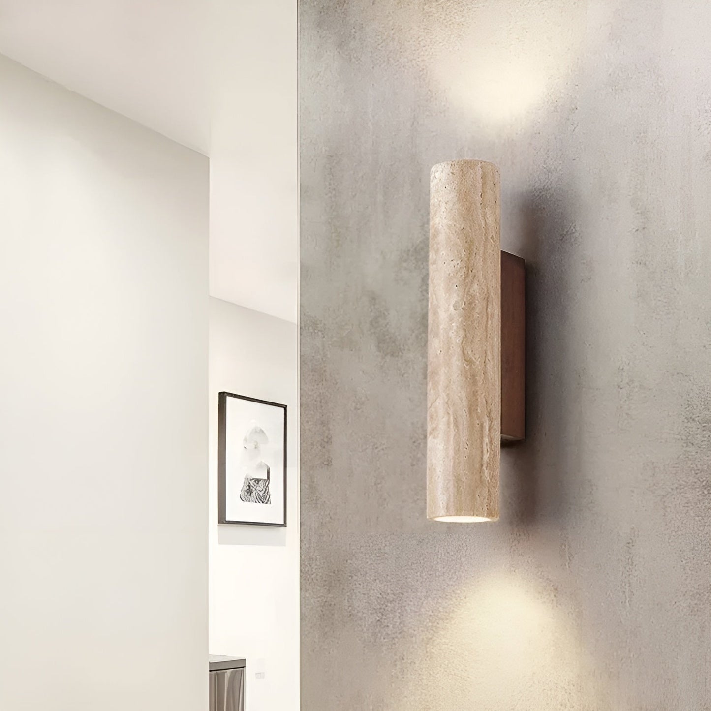 HarmonyLight | Applique murale subtile Wabi-Sabi